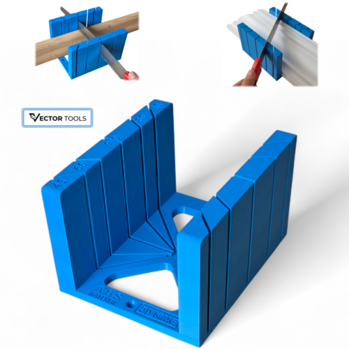 Gönye Kutusu Büyük Boy - Abs Plastik - 10CM Kesim